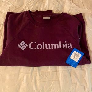 Columbia Sweatshirt NWT! Size S 💜💜💜